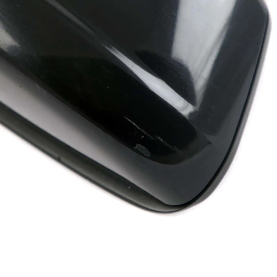  Wing Mirror Door BMW F10 F11 Heated Left N/S Outside Black Sapphire Metallic 475 - SKU rhd-7322481-BS - Part number 7322481