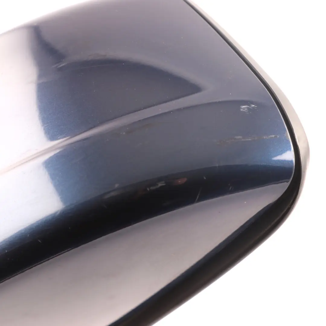 Wing Mirror BMW F10 F11 Heated Door Left N/S Outside Deep Sea Blue - A76 to with Part number 7322481 Wing Mirror BMW F10 F11 Heated Door Left N/S Outside Deep Sea Blue - A76 - SKU rhd-7322481-DSB - Part number 7322481