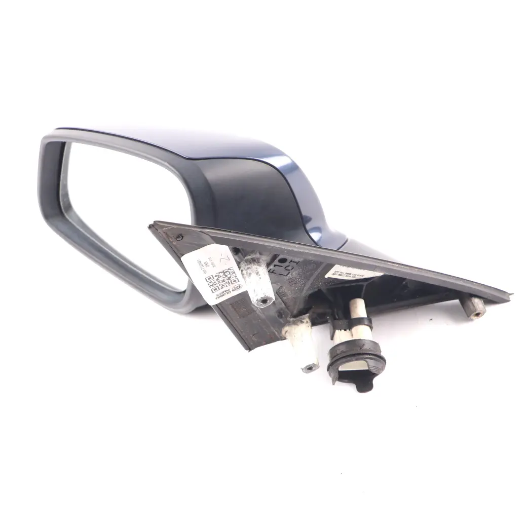 Wing Mirror BMW F10 F11 Heated Door Left N/S Outside Deep Sea Blue - A76 to with Part number 7322481 Wing Mirror BMW F10 F11 Heated Door Left N/S Outside Deep Sea Blue - A76 - SKU rhd-7322481-DSB - Part number 7322481