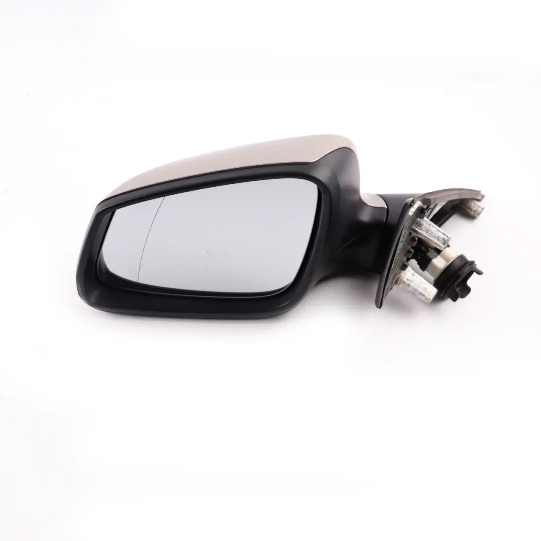  Wing Mirror BMW F10 F11 Heated Door Left N/S Outside 5 Pins Kaschmir Silver A72 - SKU rhd-7322481-KAS - Part number 7322481