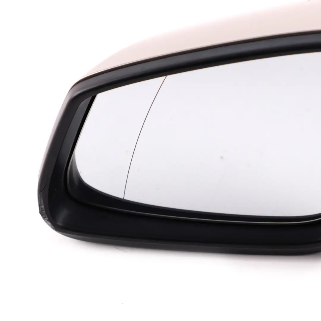  Wing Mirror BMW F10 F11 Heated Door Left N/S Outside 5 Pins Kaschmir Silver A72 - SKU rhd-7322481-KAS - Part number 7322481