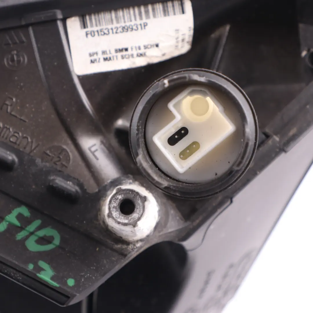 Wing Mirror BMW F10 F11 Heated Door Left N/S Outside 5 Pins Kaschmir Silver A72 to with Part number 7322481 Wing Mirror BMW F10 F11 Heated Door Left N/S Outside 5 Pins Kaschmir Silver A72 - SKU rhd-7322481-KAS - Part number 7322481