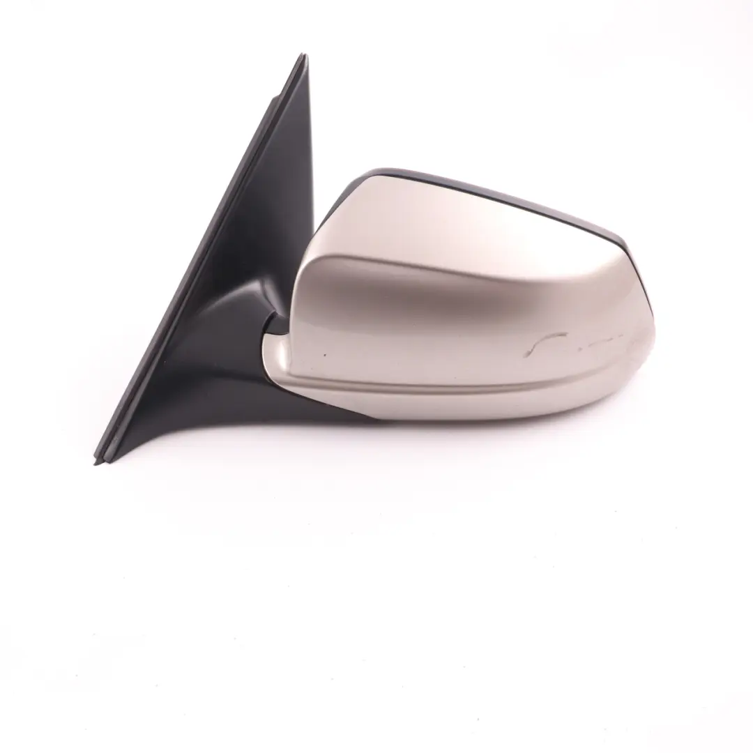 Wing Mirror BMW F10 F11 Heated Door Left N/S Outside 5 Pins Kaschmir Silver A72 to with Part number 7322481 Wing Mirror BMW F10 F11 Heated Door Left N/S Outside 5 Pins Kaschmir Silver A72 - SKU rhd-7322481-KAS - Part number 7322481