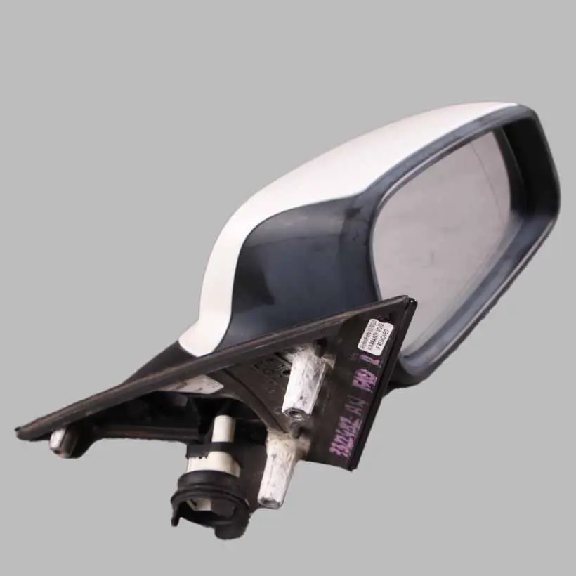 Wing Mirror BMW F10 F11 Heated Door Right O/S Alpinweiss Alpine White 300 5 Pins to with Part number 7322482 Wing Mirror BMW F10 F11 Heated Door Right O/S Alpinweiss Alpine White 300 5 Pins - SKU rhd-7322482-AW - Part number 7322482