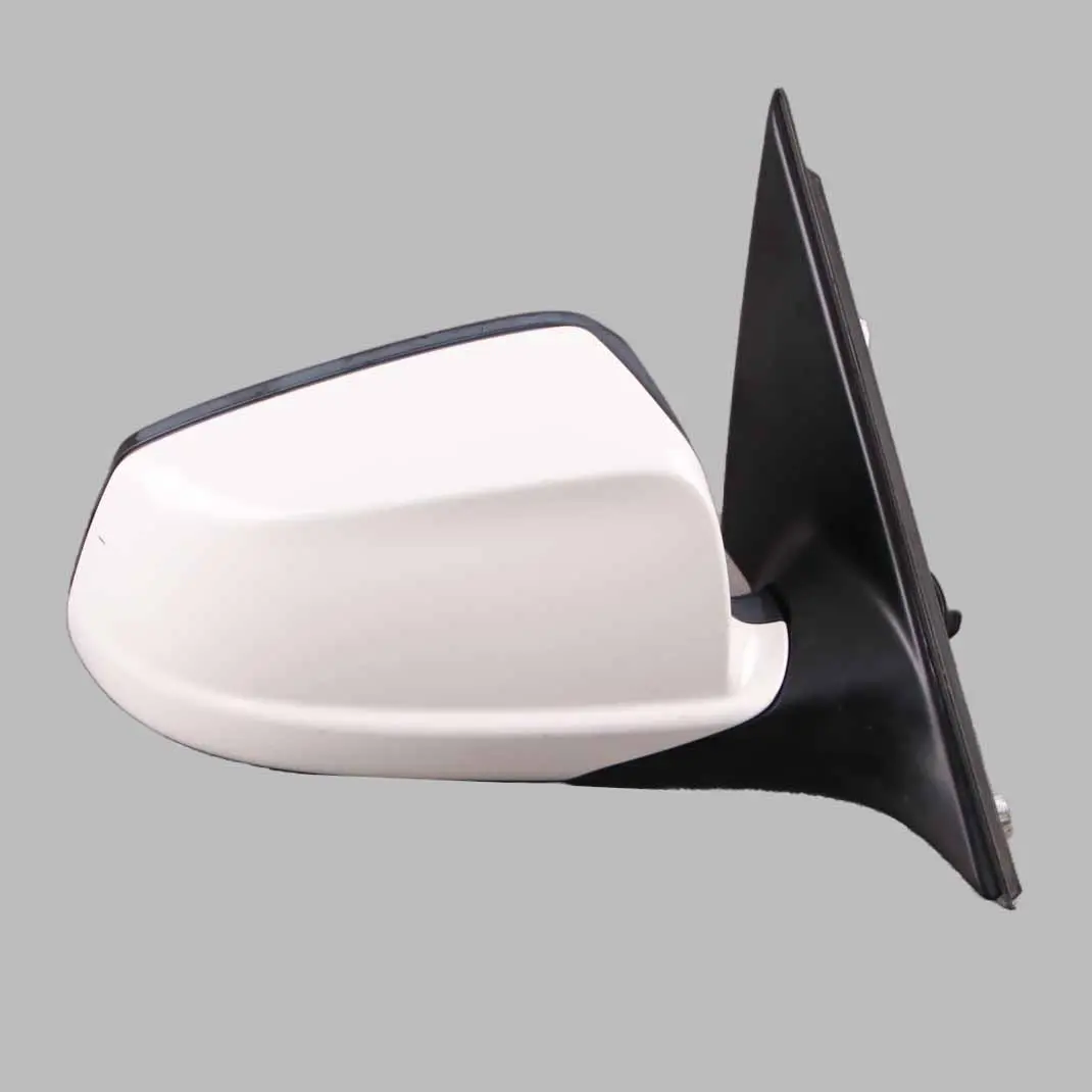 Wing Mirror BMW F10 F11 Heated Door Right O/S Alpinweiss Alpine White 300 5 Pins to with Part number 7322482 Wing Mirror BMW F10 F11 Heated Door Right O/S Alpinweiss Alpine White 300 5 Pins - SKU rhd-7322482-AW - Part number 7322482