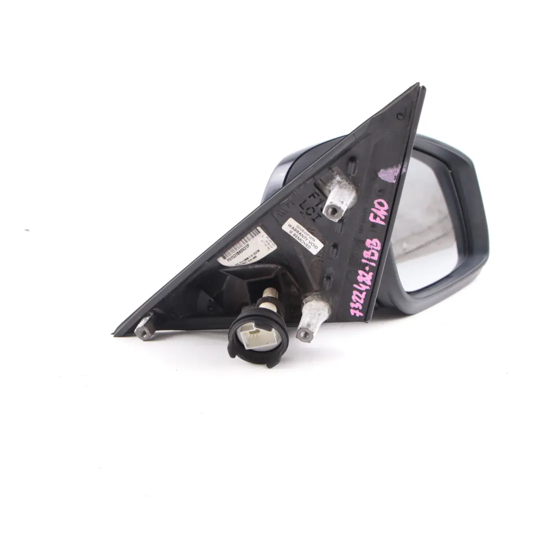  Wing Mirror Door BMW F10 F11 Heated Right O/S Imperial Blue - A89 5 Pin - SKU rhd-7322482-IBB - Part number 7322482