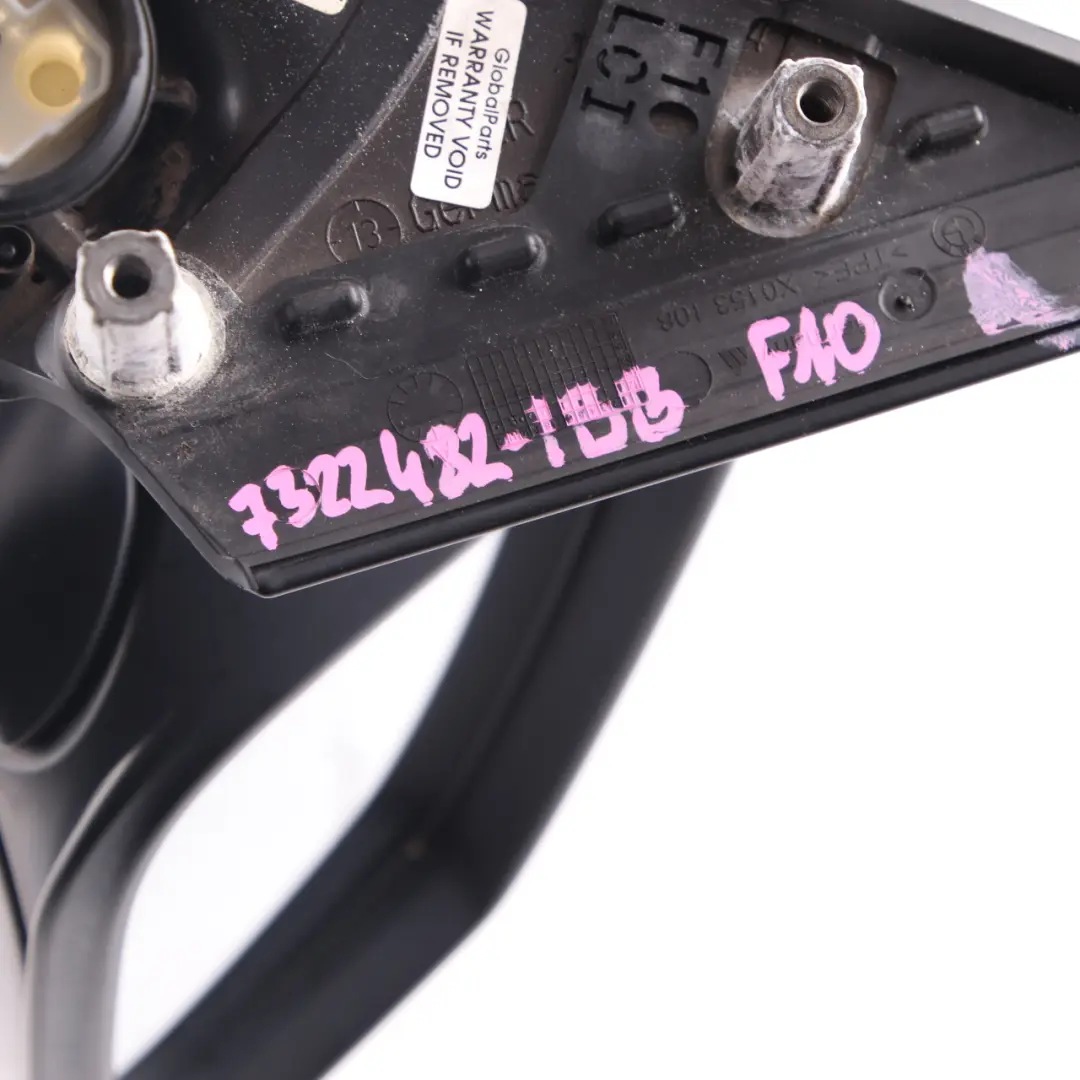 Wing Mirror Door BMW F10 F11 Heated Right O/S Imperial Blue - A89 5 Pin to with Part number 7322482 Wing Mirror Door BMW F10 F11 Heated Right O/S Imperial Blue - A89 5 Pin - SKU rhd-7322482-IBB - Part number 7322482