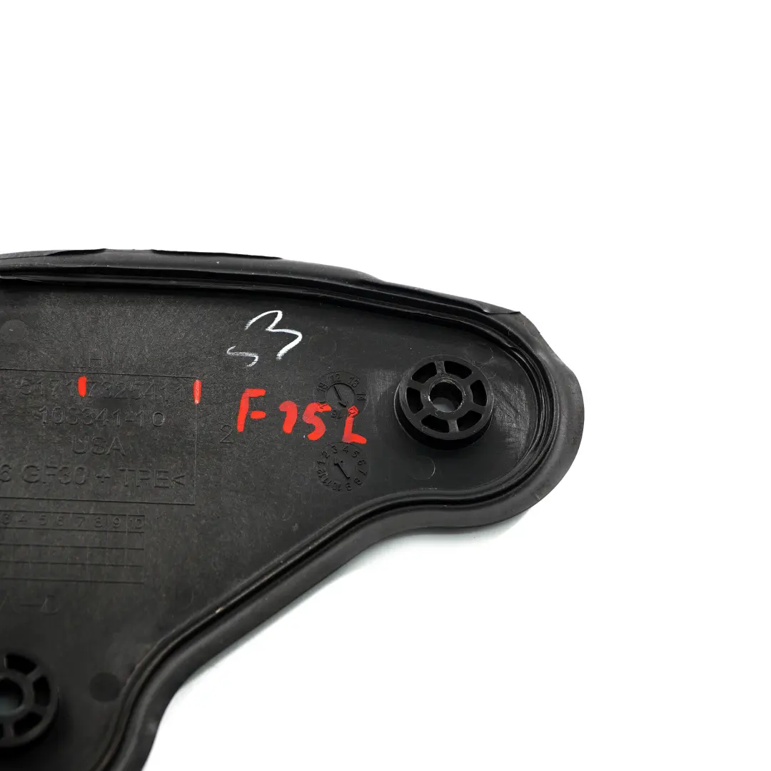 Bay Cover Trim Panel Left N/S Bracket Mount to BMW X5 F15 Engine with Part number 7325411 BMW X5 F15 Engine Bay Cover Trim Panel Left N/S Bracket Mount - SKU rhd-7325411 - Part number 7325411