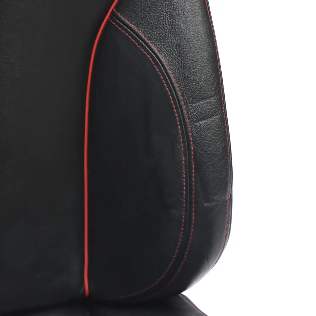 BMW F33 Sport Leather Dakota Black Red Front Right O/S Seat Heated Memory - SKU rhd-7327664-1 - Part number 7327664