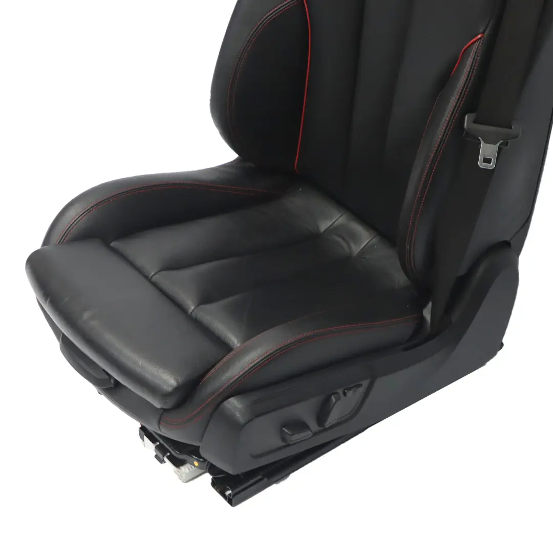 Leather Dakota Black Red Front Left N/S Seat Heated Memory to BMW F33 Sport with Part number 7327665 BMW F33 Sport Leather Dakota Black Red Front Left N/S Seat Heated Memory - SKU rhd-7327665-1 - Part number 7327665