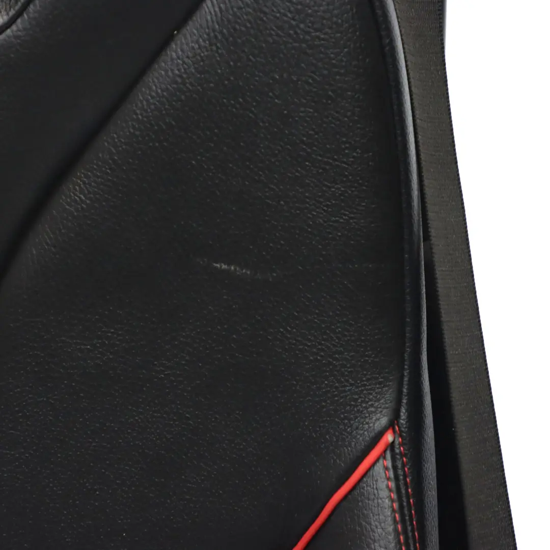 BMW F33 Sport Leather Dakota Black Red Front Left N/S Seat Heated Memory - SKU rhd-7327665-1 - Part number 7327665