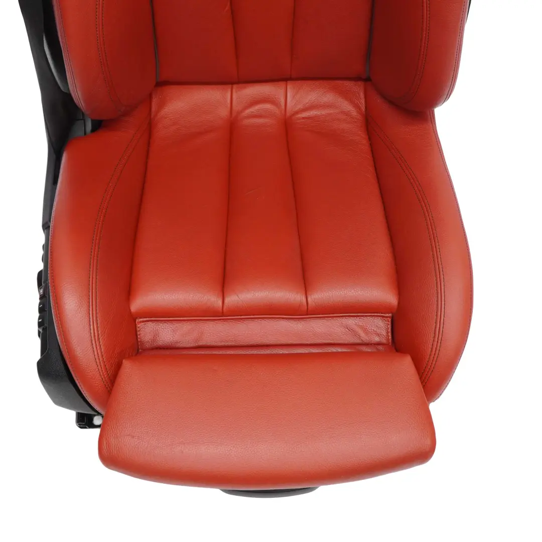 BMW F33 Sport Red Korallrot Leather Interior Front Right O/S Seat Heated Memory - SKU rhd-7327668 - Part number 7327668