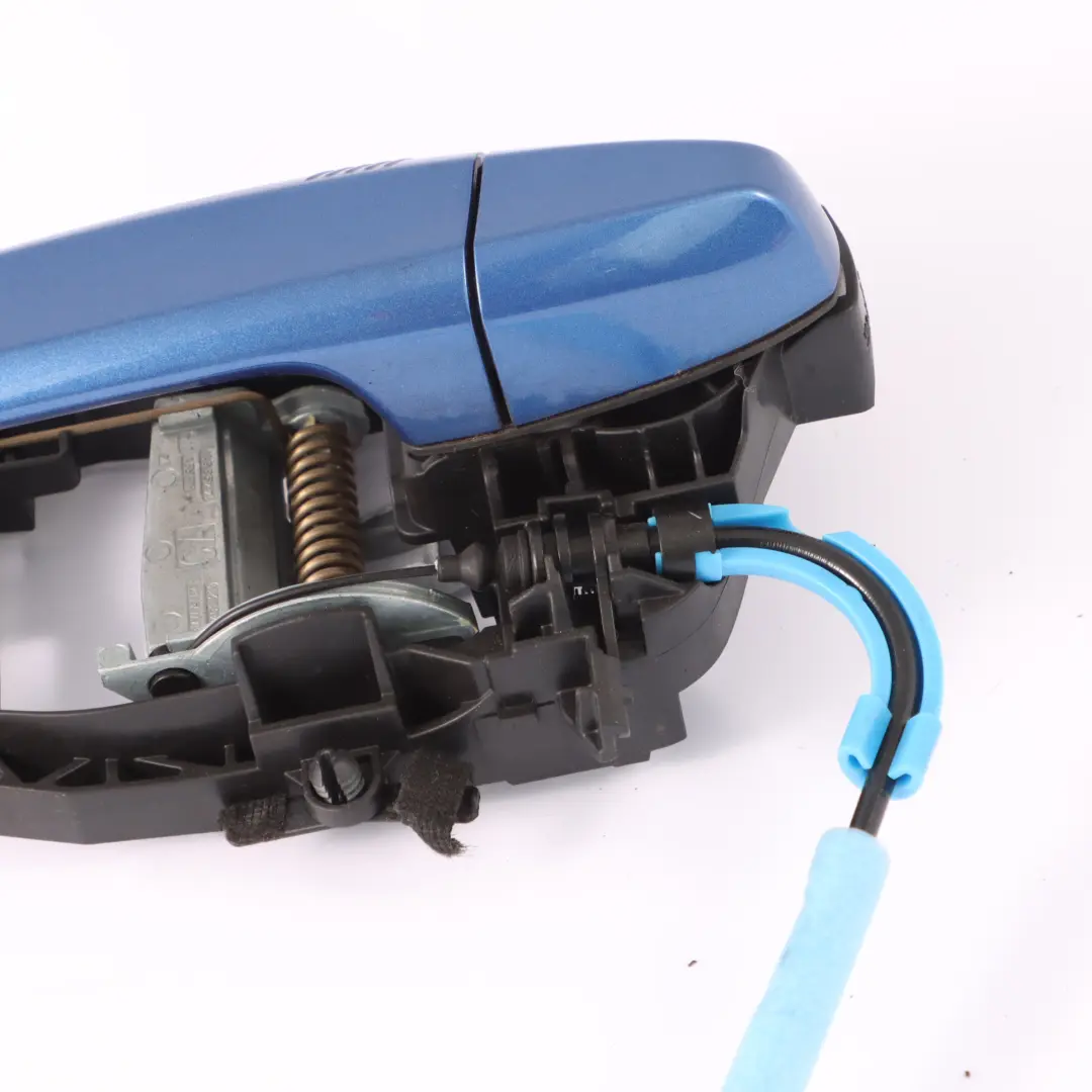 Door Handle Grab Outside Front Left N/S Comfort Access Estoril Blue B45 to BMW F45 with Part number 7331288 BMW F45 Door Handle Grab Outside Front Left N/S Comfort Access Estoril Blue B45 - SKU rhd-7331288-EB - Part number 7331288