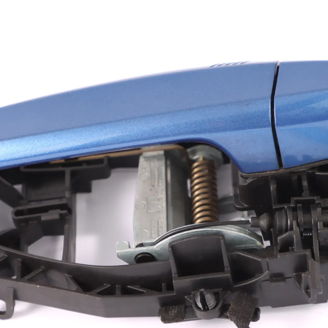 Door Handle Grab Outside Front Left N/S Comfort Access Estoril Blue B45 to BMW F45 with Part number 7331288 BMW F45 Door Handle Grab Outside Front Left N/S Comfort Access Estoril Blue B45 - SKU rhd-7331288-EB - Part number 7331288