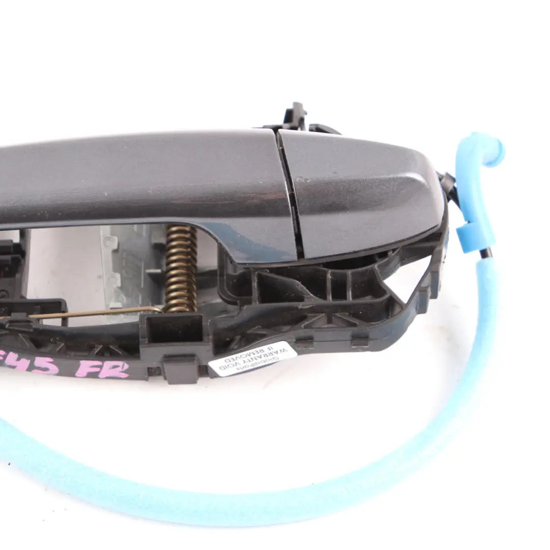 BMW F45 Door Handle Grab Outside Front Right O/S Mineralgrau Grey Metallic B39 - SKU rhd-7331288-MG - Part number 7331288