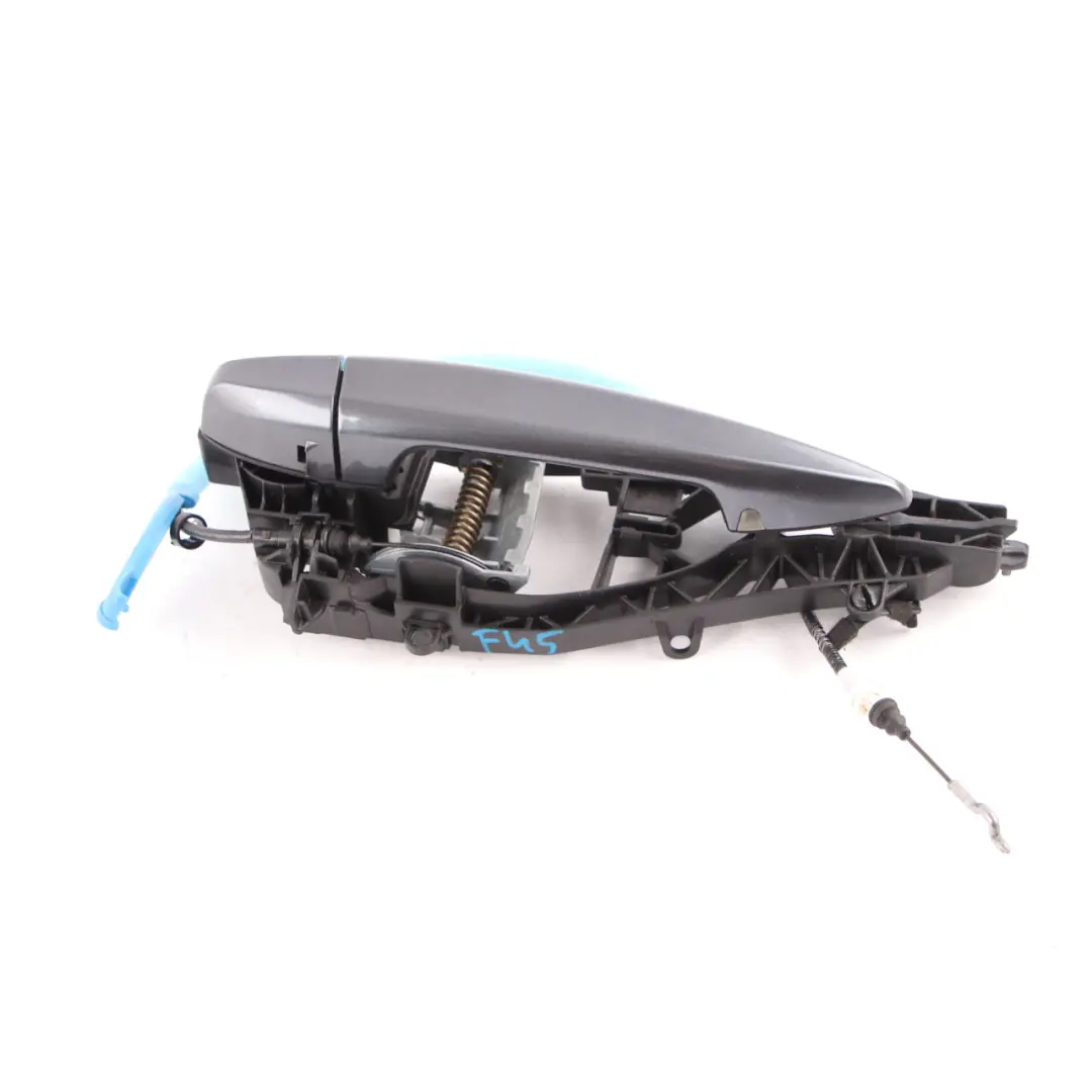 BMW F45 Door Handle Grab Outside Front Right O/S Mineralgrau Grey Metallic B39 - SKU rhd-7331288-MG - Part number 7331288
