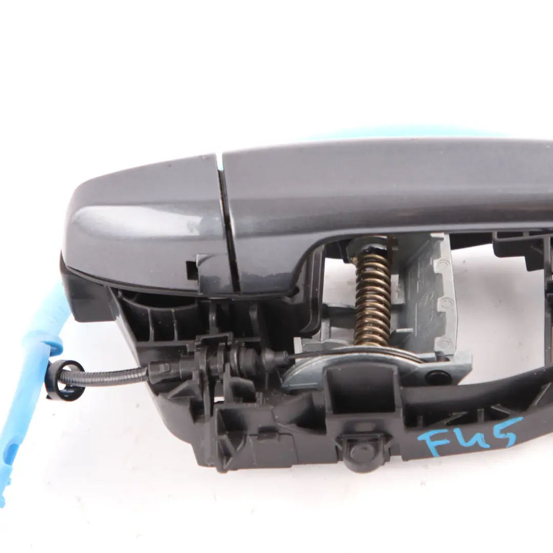 BMW F45 Door Handle Grab Outside Front Right O/S Mineralgrau Grey Metallic B39 - SKU rhd-7331288-MG - Part number 7331288