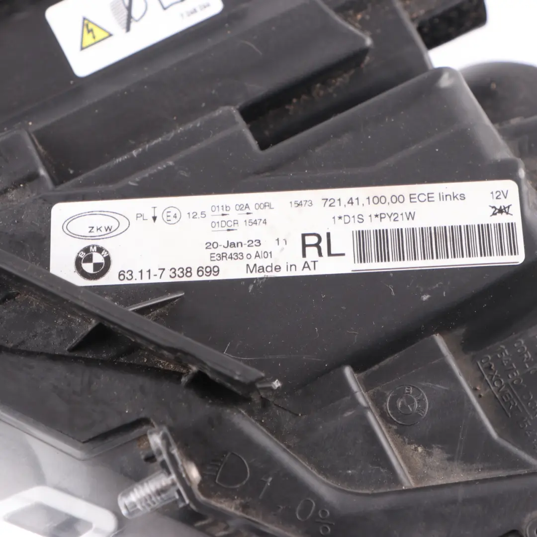 Bi-Xenon Headlight Headlamp Front Light Lamp Left N/S to BMW F30 F31 with Part number 7338699 BMW F30 F31 Bi-Xenon Headlight Headlamp Front Light Lamp Left N/S - SKU rhd-7338699-1 - Part number 7338699