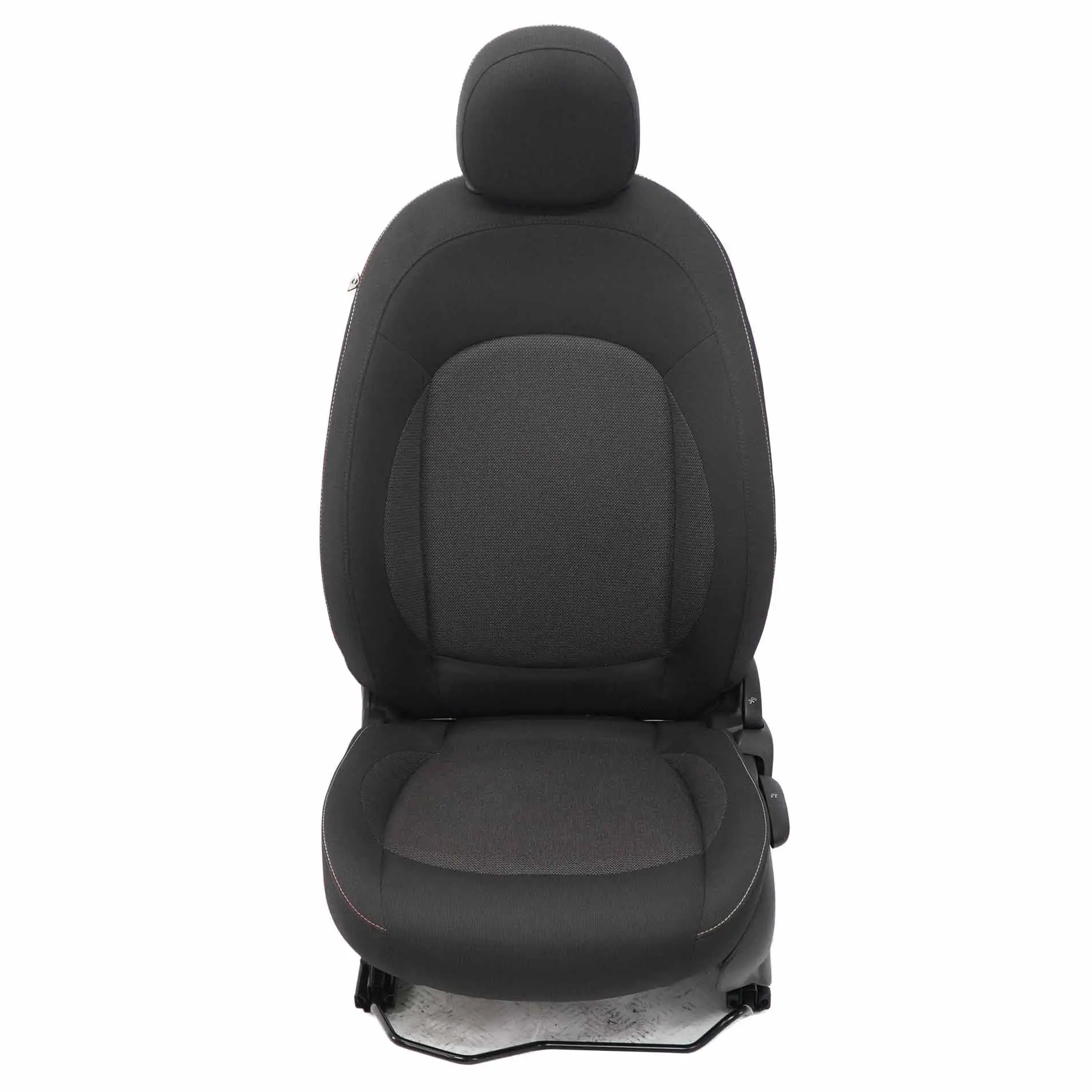 Mini Cooper One F56 Front Left N/S Cloth Seat Fabric Firework / Carbon Black