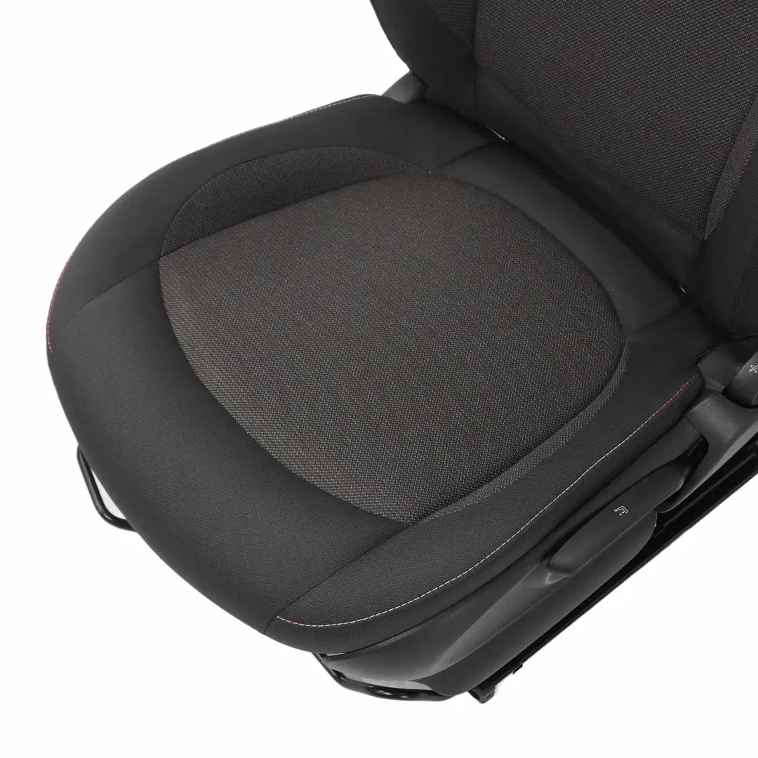 Mini Cooper One F56 Front Left N/S Cloth Seat Fabric Firework / Carbon Black - SKU 7340223 - Part number 7340223