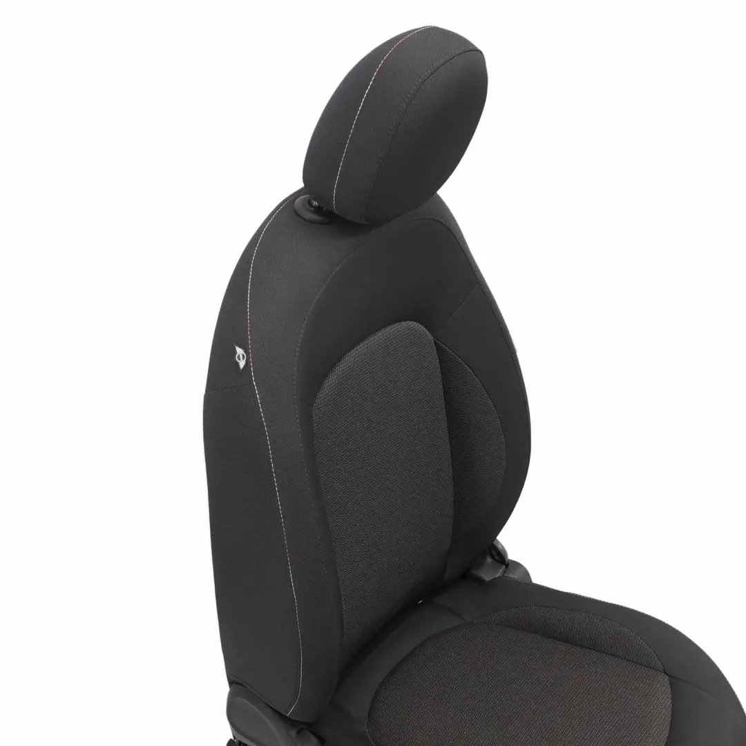 Mini Cooper One F56 Siège avant gauche tissu Firework / Carbon Black - SKU 7340223 - Numéro de pièce 7340223