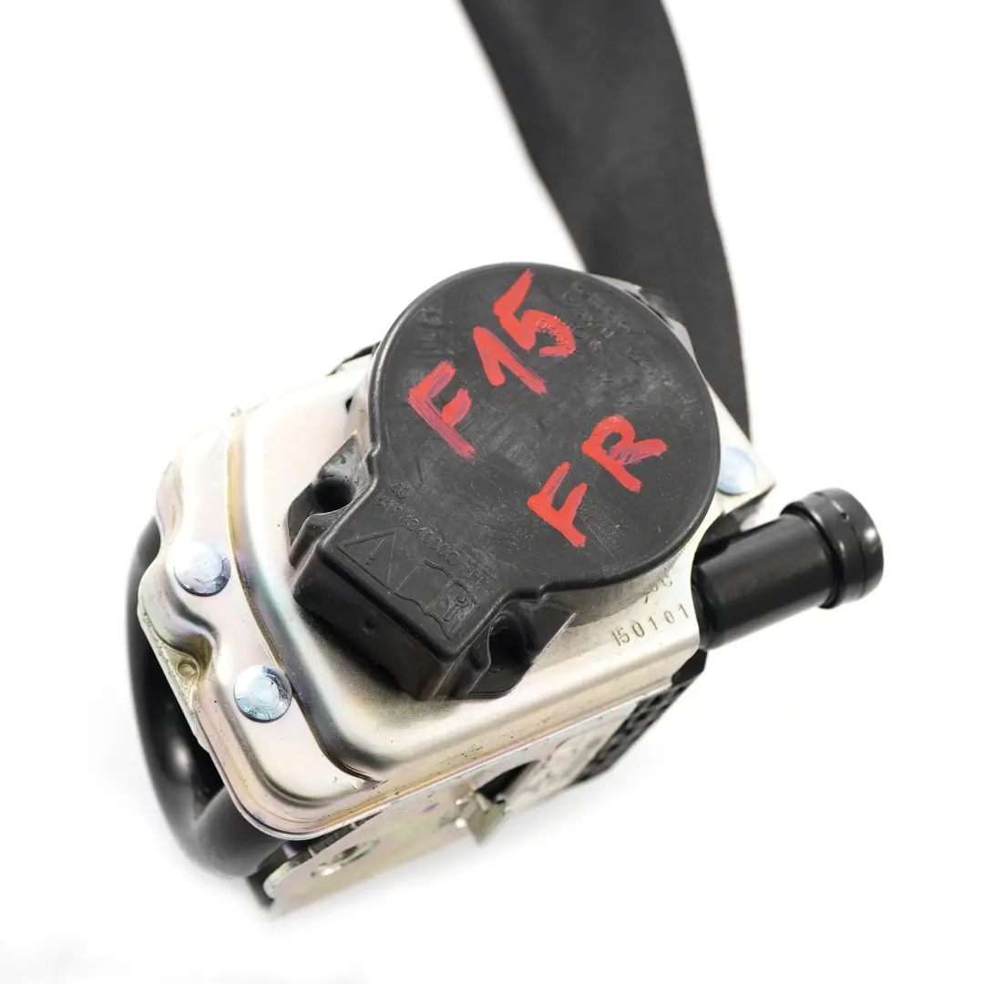 Belt BMW X5 F15 X6 F16 Front Right O/S Upper Safety Belt Black to Seat with Part number 7343634 Seat Belt BMW X5 F15 X6 F16 Front Right O/S Upper Safety Belt Black - SKU rhd-7343634 - Part number 7343634