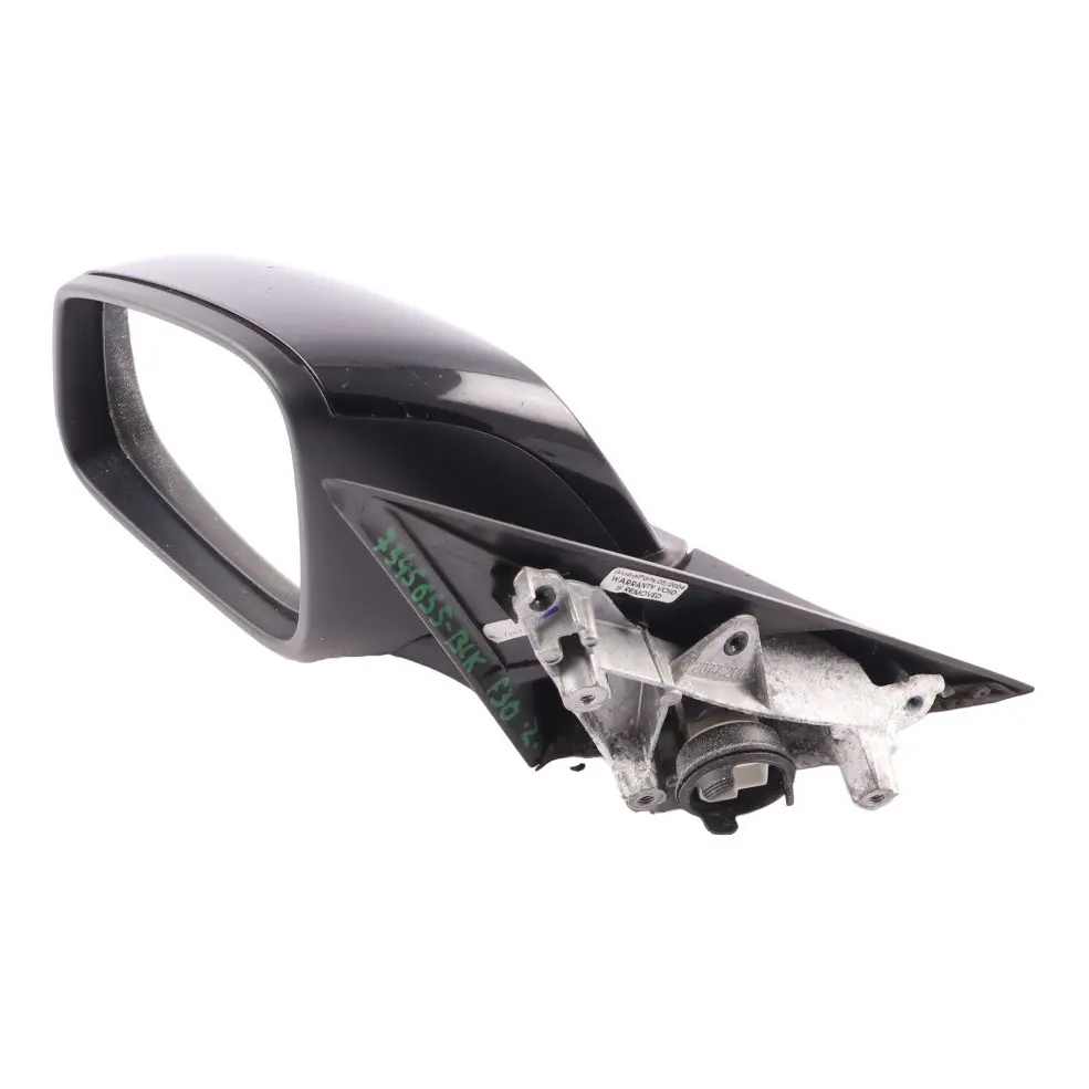  Wing Mirror BMW F30 F31 Heated Door Left N/S Black 6 Pins - SKU rhd-7345655-BLK - Part number 7345655
