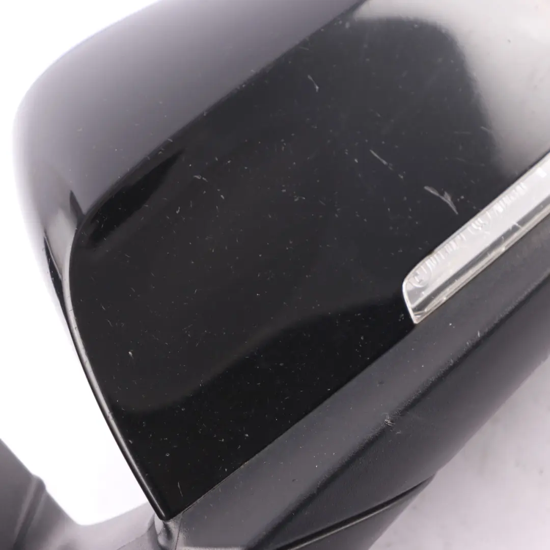  Wing Mirror BMW F30 F31 Heated Door Left N/S Black 6 Pins - SKU rhd-7345655-BLK - Part number 7345655