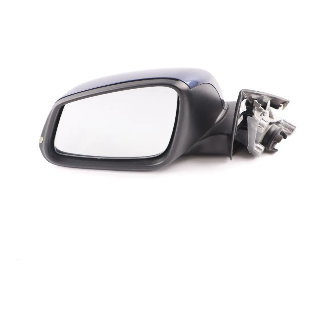  Wing Mirror BMW F30 F31 Heated Door Left N/S 6 Pin Mediterran Blue Metallic C10 - SKU rhd-7345655-MED - Part number 7345655