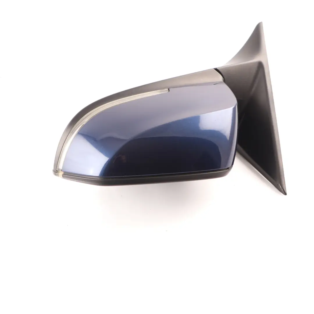  Wing Mirror BMW F30 F31 Heated Door Left N/S 6 Pin Mediterran Blue Metallic C10 - SKU rhd-7345655-MED - Part number 7345655