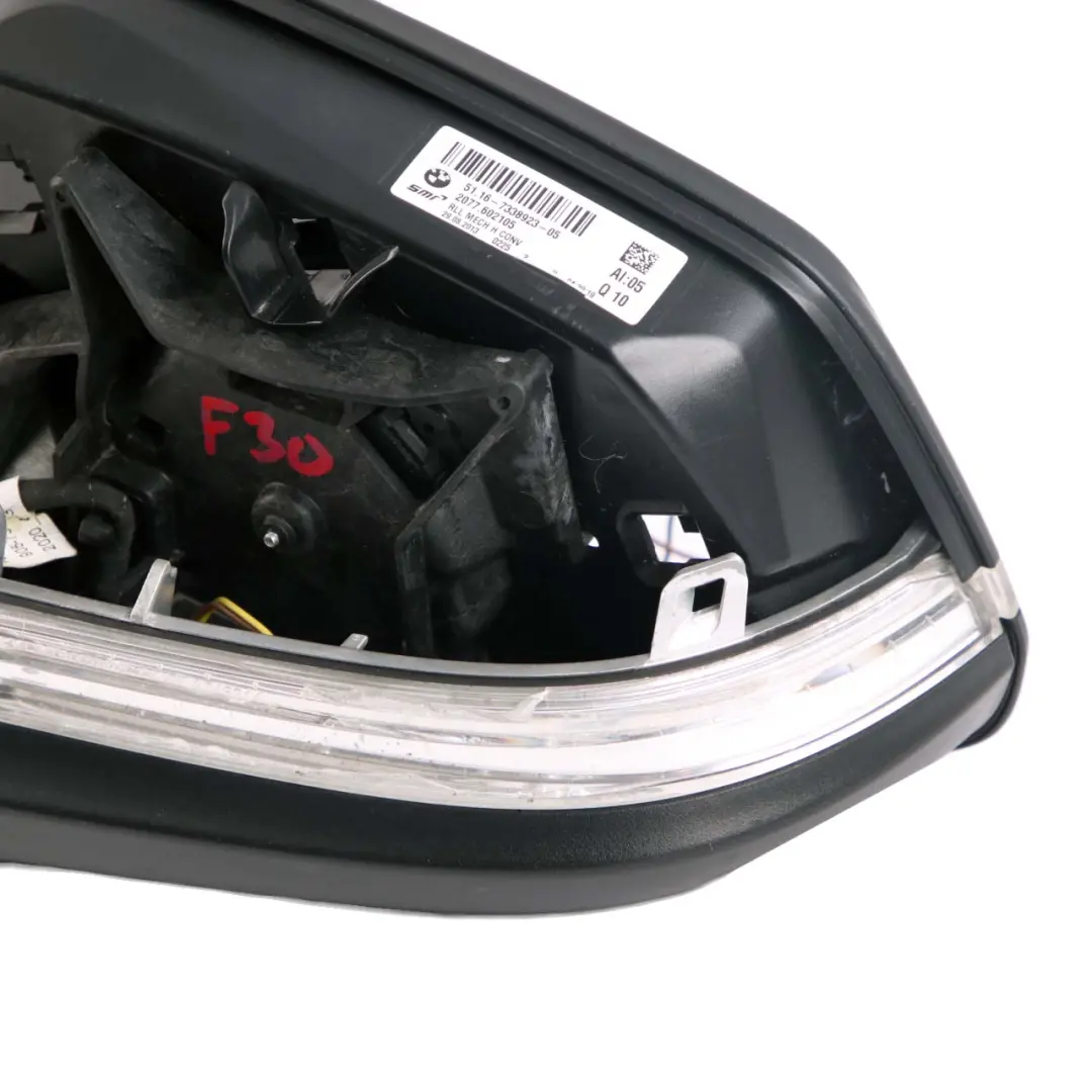 Outside Heated Left Wing Mirror N/S Base Indicator to BMW 3 Series F30 F31 with Part number 7345655 BMW 3 Series F30 F31 Outside Heated Left Wing Mirror N/S Base Indicator - SKU rhd-7345655 - Part number 7345655