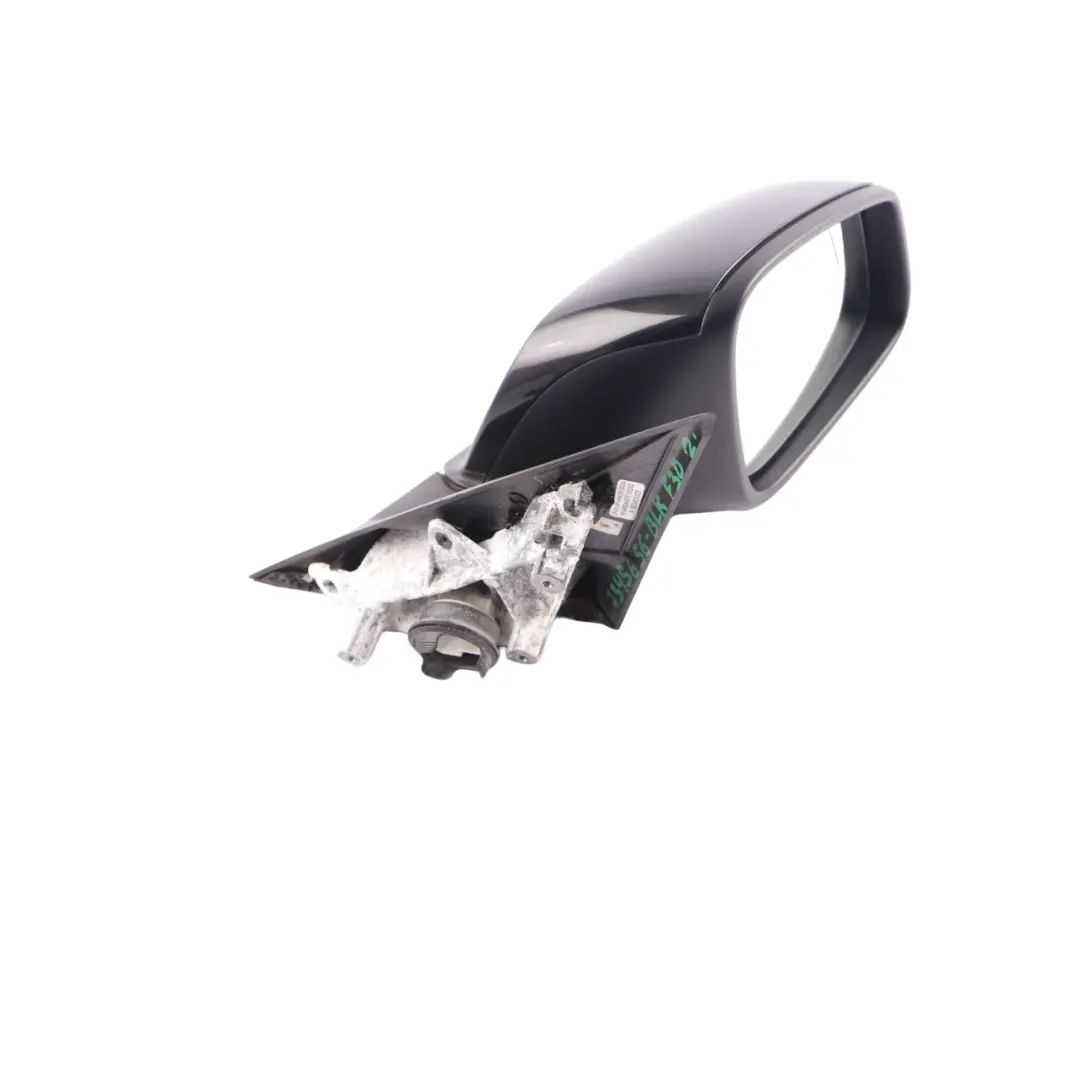  Wing Mirror BMW F30 F31 Heated Door Right O/S Black 6 Pins - SKU rhd-7345656-BLK - Part number 7345656