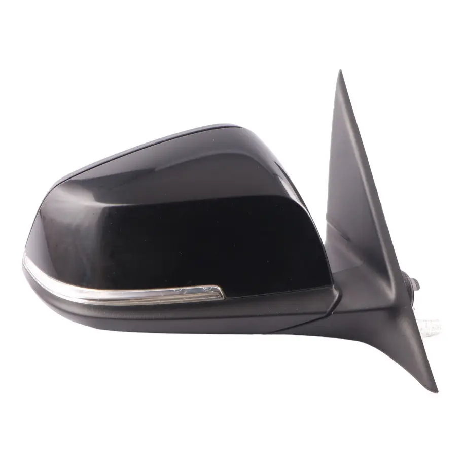  Wing Mirror BMW F30 F31 Heated Door Right O/S Black 6 Pins - SKU rhd-7345656-BLK - Part number 7345656