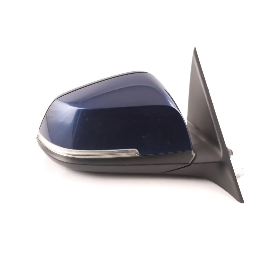  Wing Mirror BMW F30 F31 Heated Door Right O/S 6 Pin Mediterran Blue Metallic C10 - SKU rhd-7345656-MED - Part number 7345656