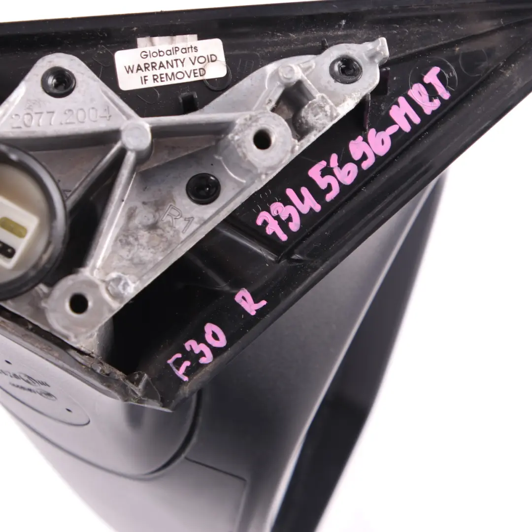  Wing Mirror BMW F30 F31 Heated Door Right O/S Melbourne Red Metallic - A75 - SKU rhd-7345656-MRT - Part number 7345656