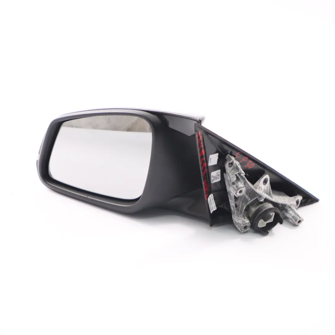 Wing Mirror BMW F30 F31 Heated Door Left N/S Outside 6 Pins Black - SKU rhd-7345659-BLK2 - Part number 7345659