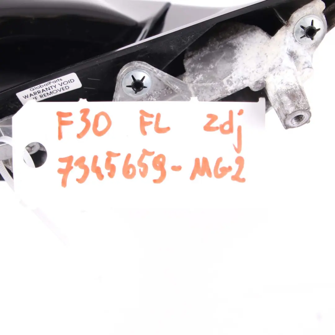  Wing Mirror BMW F30 F31 High Gloss M Sport Heated Left N/S Door Black - SKU rhd-7345659-BLK - Part number 7345659