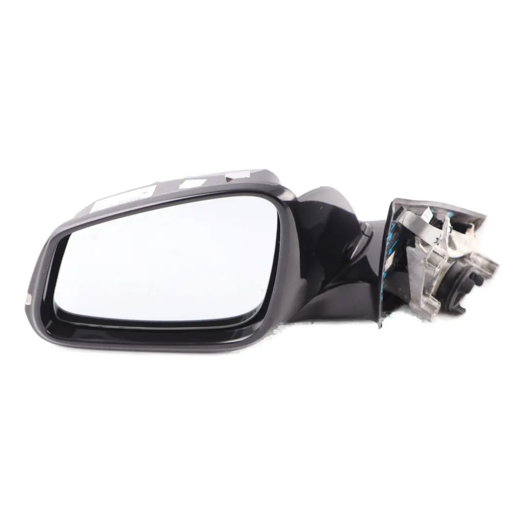  Wing Mirror BMW F30 F31 High Gloss Heated Left N/S Black Sapphire Metallic 475 - SKU rhd-7345659-BS2 - Part number 7345659