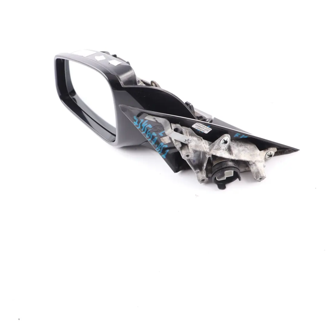  Wing Mirror BMW F30 F31 High Gloss Heated Left N/S Black Sapphire Metallic 475 - SKU rhd-7345659-BS2 - Part number 7345659