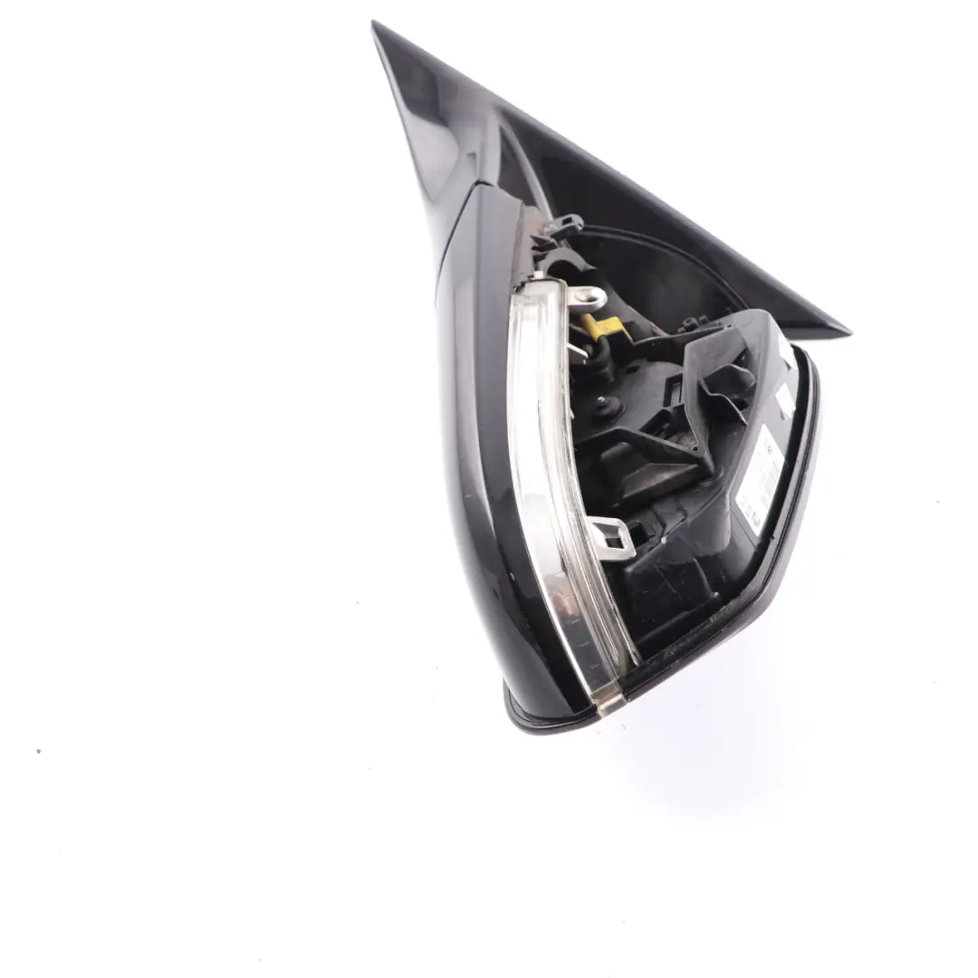  Wing Mirror BMW F30 F31 High Gloss Heated Left N/S Black Sapphire Metallic 475 - SKU rhd-7345659-BS2 - Part number 7345659