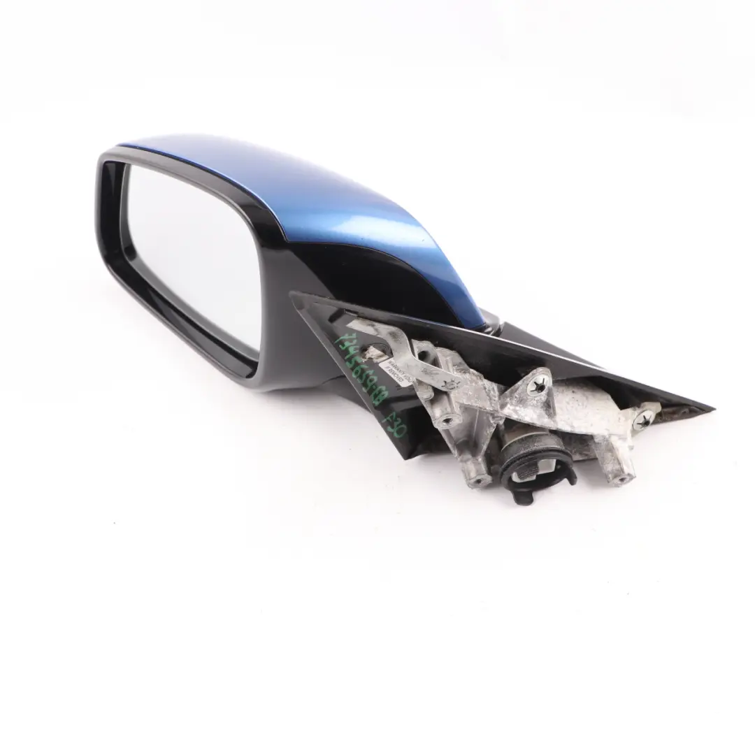 Wing Mirror BMW F30 F31 High Gloss Heated Left N/S Estorilblau Estoril Blue B45 to with Part number 7345659 Wing Mirror BMW F30 F31 High Gloss Heated Left N/S Estorilblau Estoril Blue B45 - SKU rhd-7345659-EB - Part number 7345659