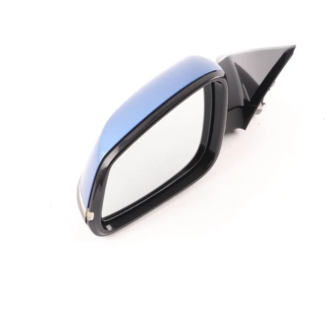  Wing Mirror BMW F30 F31 High Gloss Heated Left N/S Estorilblau Estoril Blue B45 - SKU rhd-7345659-EB - Part number 7345659