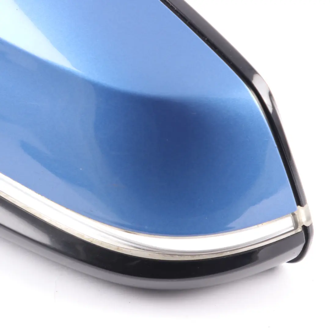 Wing Mirror BMW F30 F31 High Gloss Heated Left N/S Estorilblau Estoril Blue B45 to with Part number 7345659 Wing Mirror BMW F30 F31 High Gloss Heated Left N/S Estorilblau Estoril Blue B45 - SKU rhd-7345659-EB - Part number 7345659