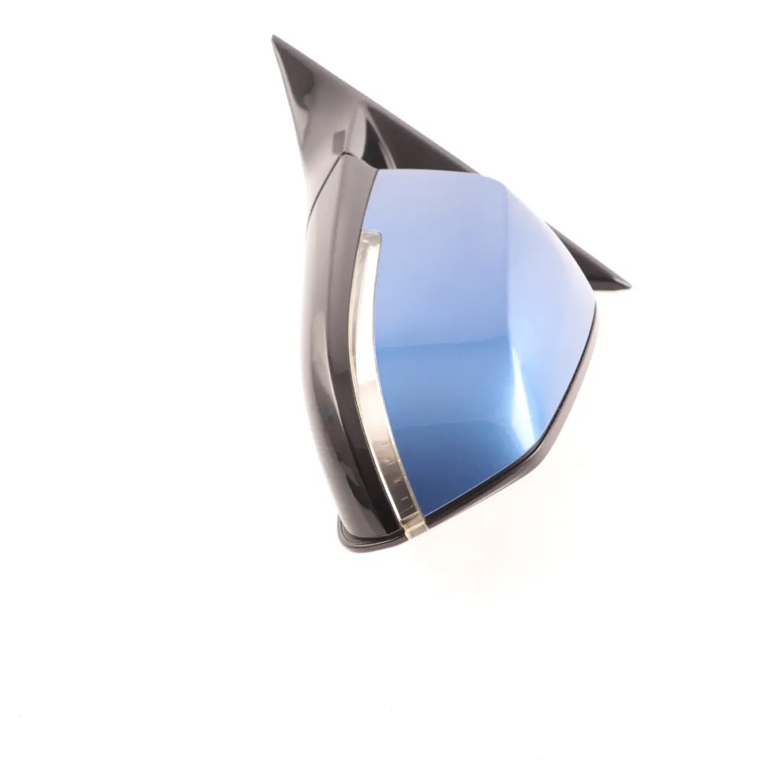  Wing Mirror BMW F30 F31 High Gloss Heated Left N/S Estorilblau Estoril Blue B45 - SKU rhd-7345659-EB - Part number 7345659