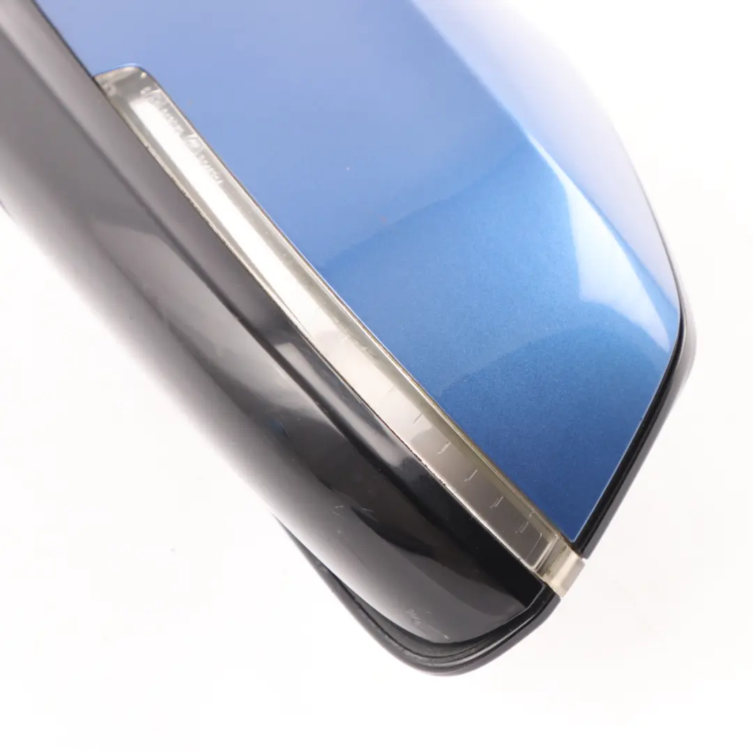  Wing Mirror BMW F30 F31 High Gloss Heated Left N/S Estorilblau Estoril Blue B45 - SKU rhd-7345659-EB - Part number 7345659