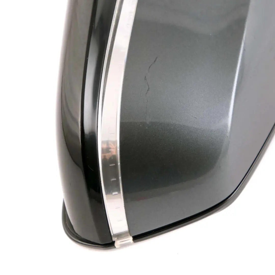 BMW 3 F30 F31 1 High Gloss Heated Left Wing Mirror N/S Mineralgrau Grey B39 - SKU rhd-7345659-MG1 - Part number 7345659