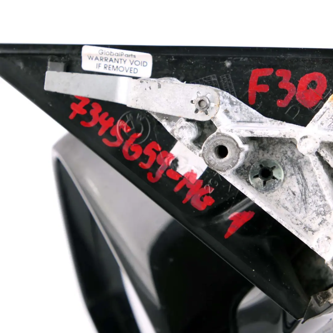 High Gloss Heated Left Wing Mirror N/S Mineralgrau Grey B39 to BMW 3 F30 F31 1 with Part number 7345659 BMW 3 F30 F31 1 High Gloss Heated Left Wing Mirror N/S Mineralgrau Grey B39 - SKU rhd-7345659-MG1 - Part number 7345659