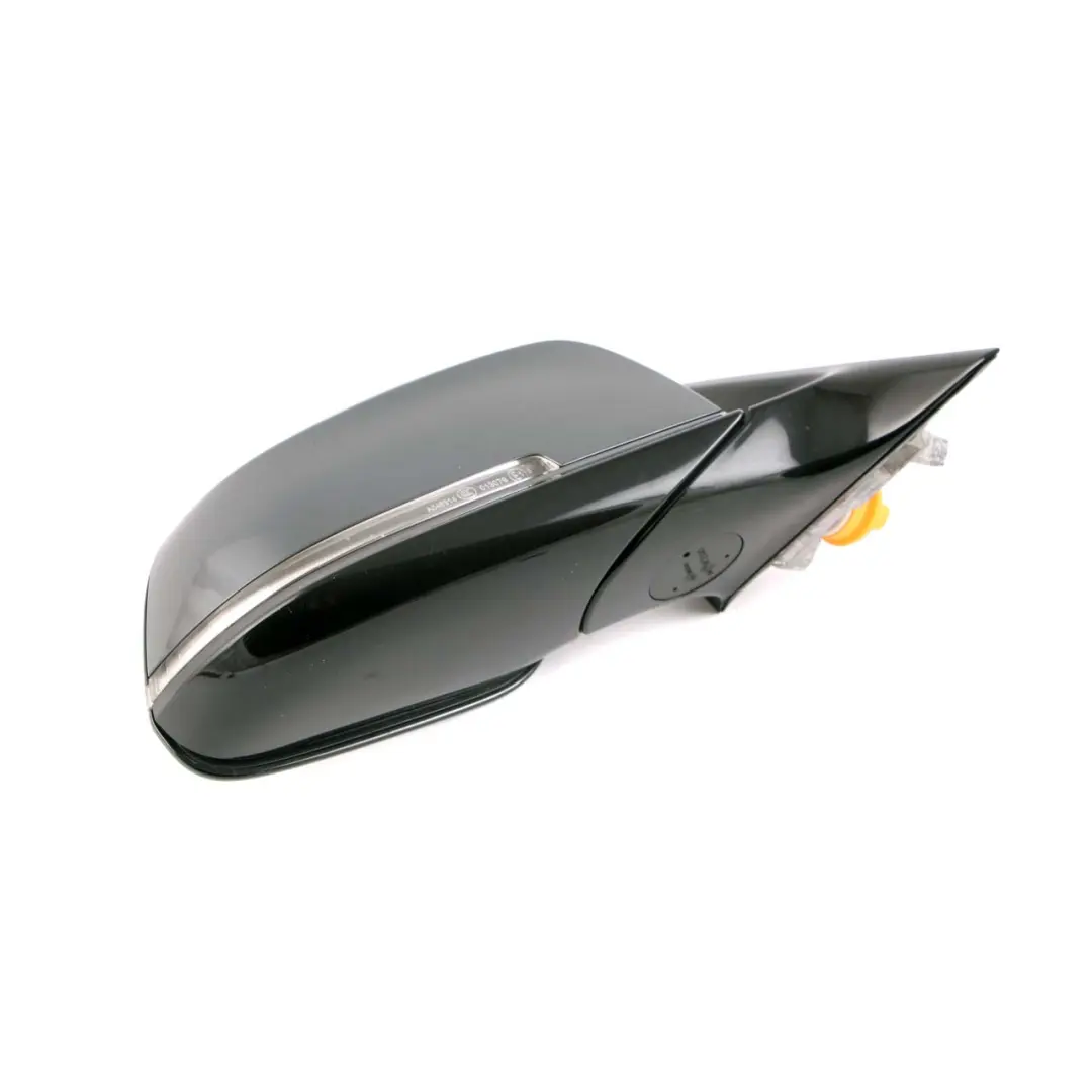BMW 3 F30 F31 High Gloss Heated Right Wing Mirror O/S Mineralgrau Grey B39 - SKU rhd-7345660-MG - Part number 7345660