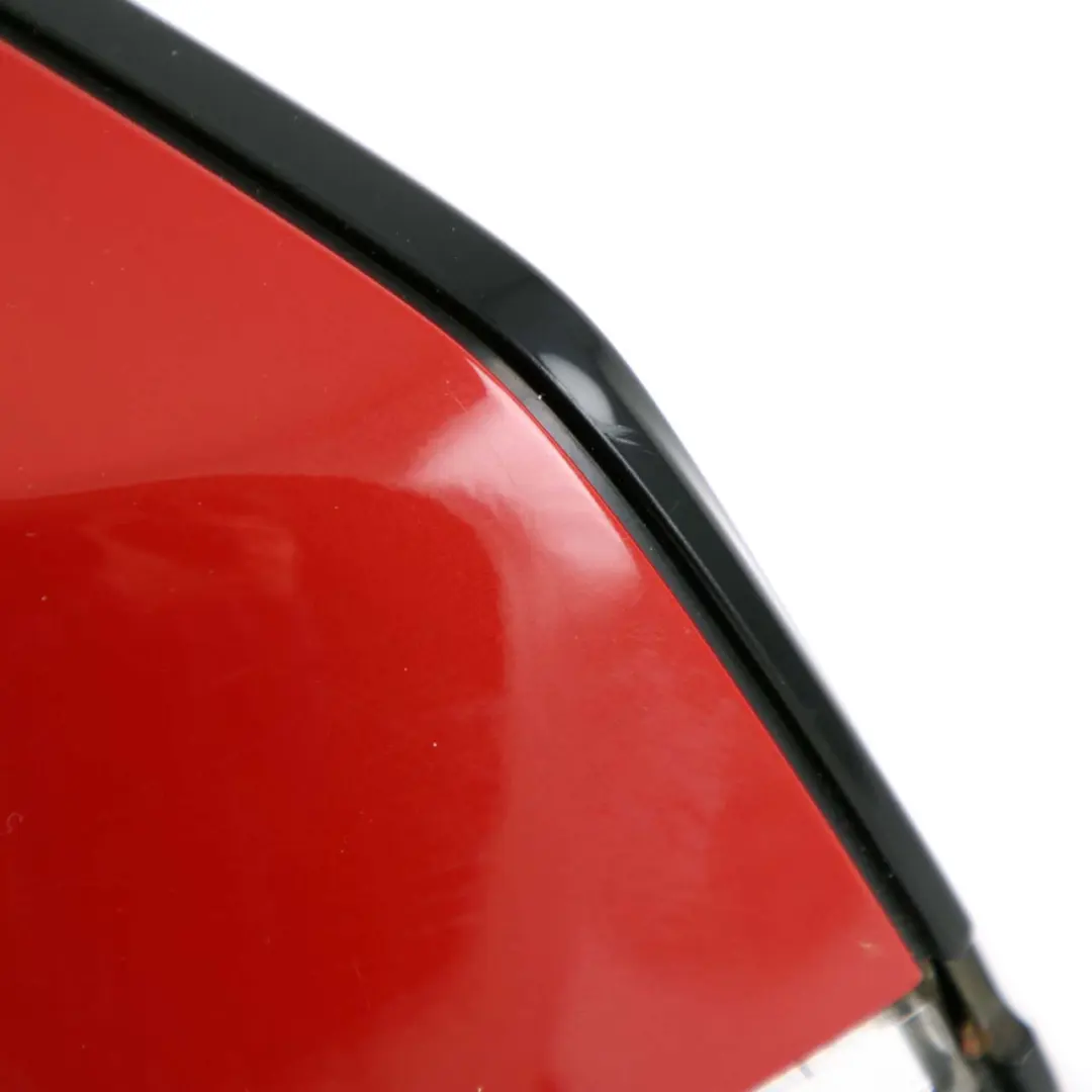 BMW 3 F30 F31 LCI High Gloss Heated Left Wing Mirror N/S Melbourne Red A75 - SKU rhd-7345667-MRT - Part number 7345667
