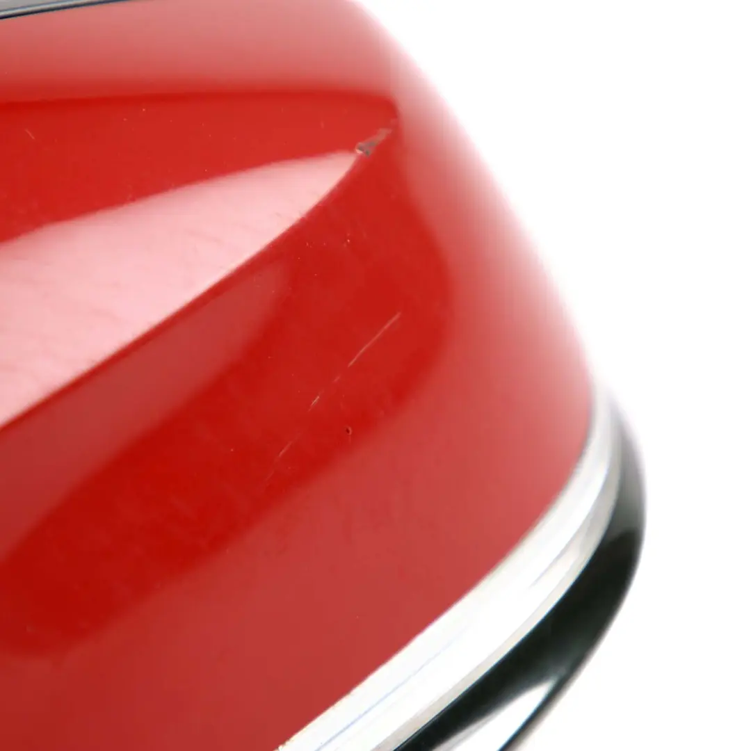 BMW 3 F30 F31 LCI High Gloss Heated Left Wing Mirror N/S Melbourne Red A75 - SKU rhd-7345667-MRT - Part number 7345667